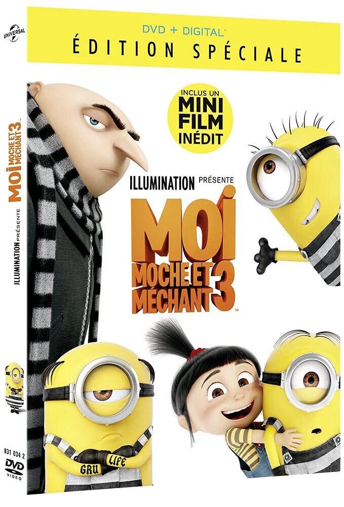 Livrenpoche : Moi, Moche et méchant 3 (Édition spéciale-DVD + Digital) - Kyle Balda, Pierre Coffin, Eric Guillon - DVD