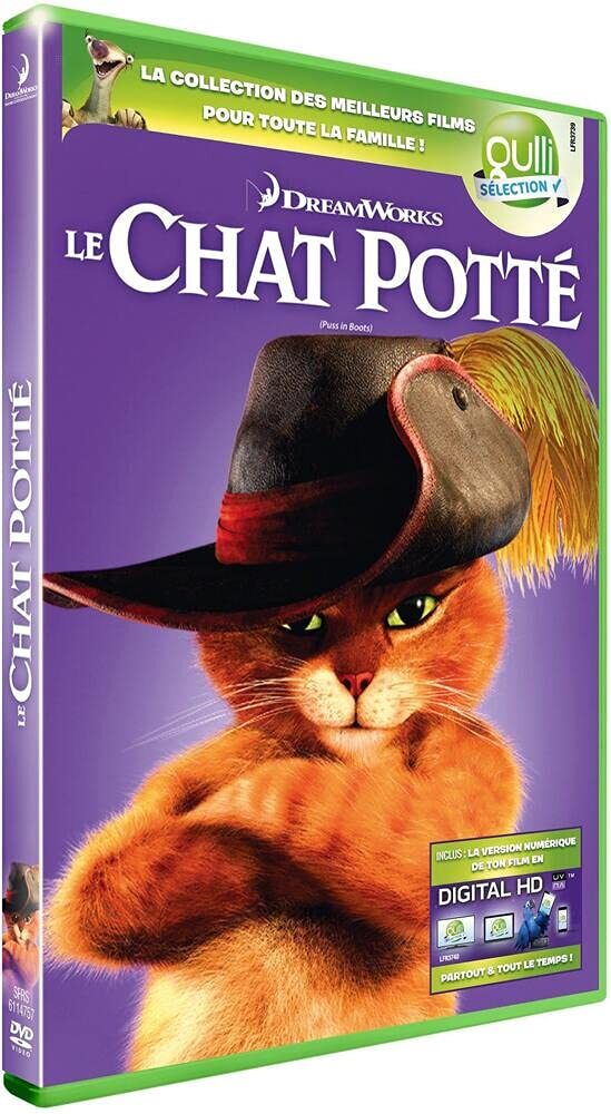 Livrenpoche : Le Chat Potté (DVD + Digital HD) - Chris Miller - DVD