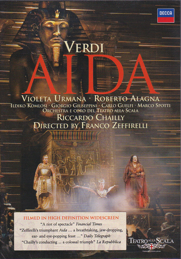 Livrenpoche : Giuseppe Verdi - Aida - Giuseppe Verdi - DVD