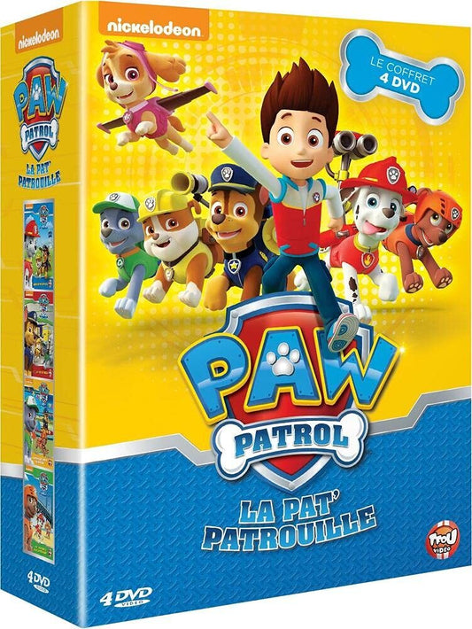 Livrenpoche : Paw Patrol, La Pat' Patrouille-Le Coffret 4 DVD - Jamie Whitney - DVD