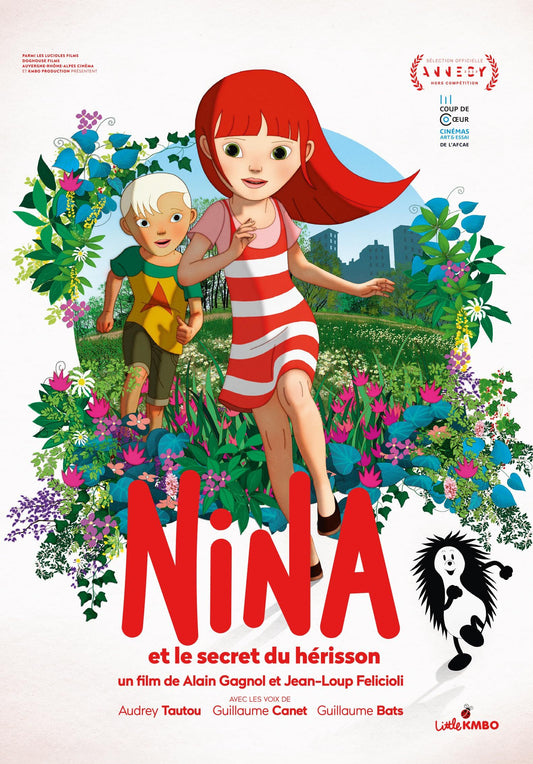 Livrenpoche : Nina et Le Secret du hérisson - Jean-Loup Felicioli, Alain Gagnol - DVD