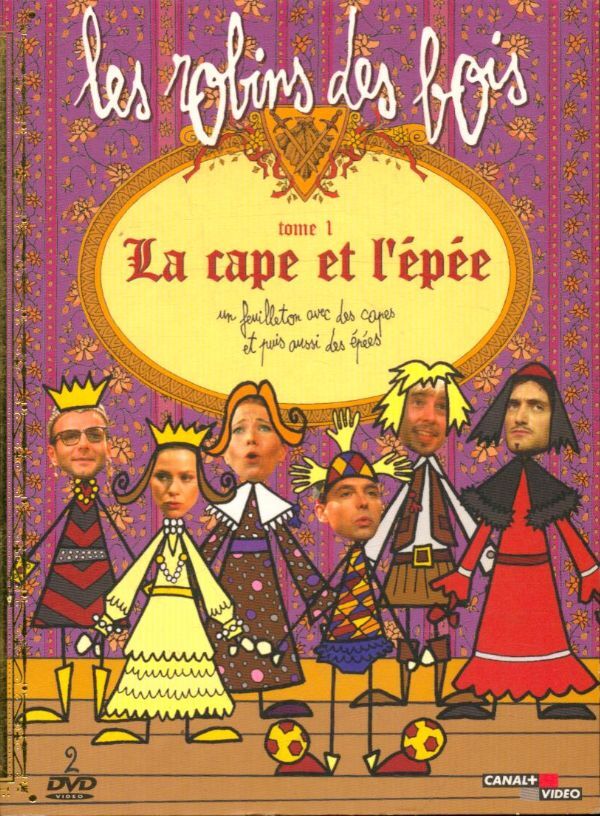 Livrenpoche : Les robins des bois tome I : La cape et l'épée (2 DVD) - XXX - DVD