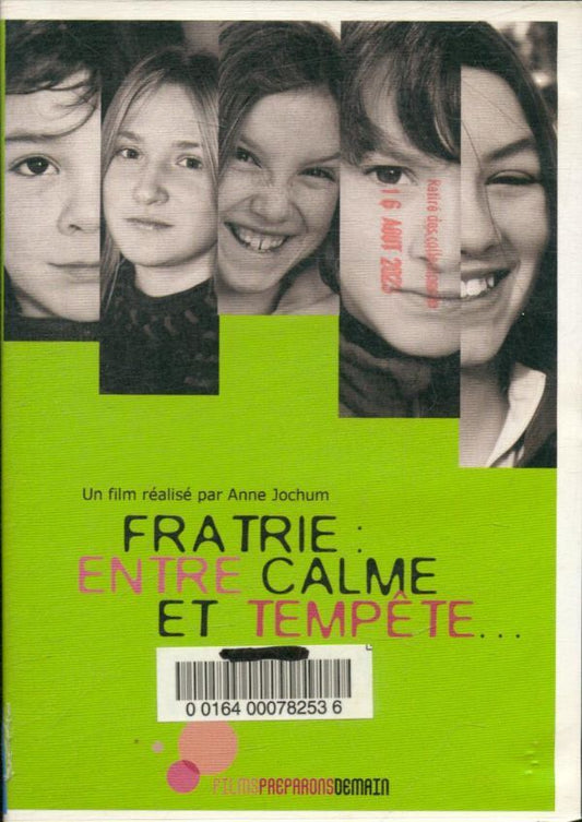 Livrenpoche : Fratrie : Entre calme et tempête - Jochum, Anne - DVD
