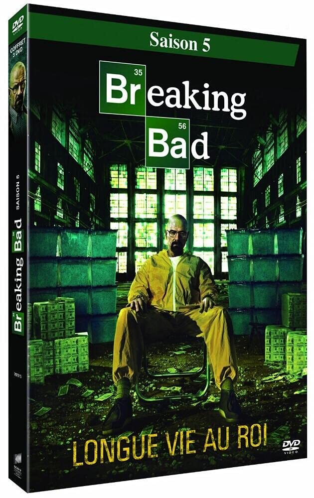 Breaking Bad-Saison 5 (1ère Partie-8 épisodes) - Michelle MacLaren, Adam Bernstein, Rian Johnson, Colin Bucksey, Michael Slovis, George Mastras - DVD