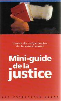 Livrenpoche : Mini-guide de la justice - Centre de vulgarisation de la Connaissance - Livre