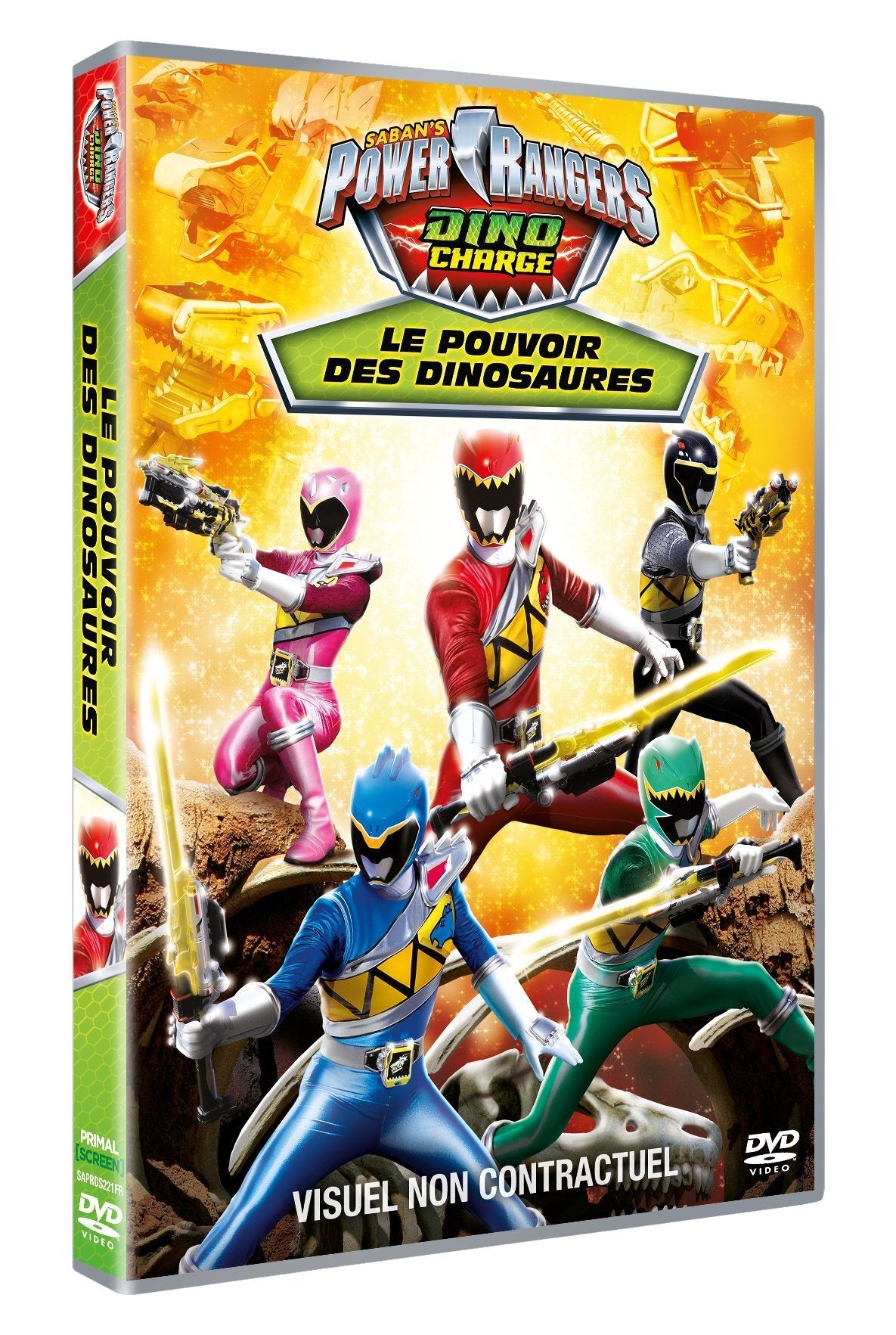Power Rangers Dino Charge-Vol. 1 : Le Pouvoir des Dinosaures - XXX - DVD