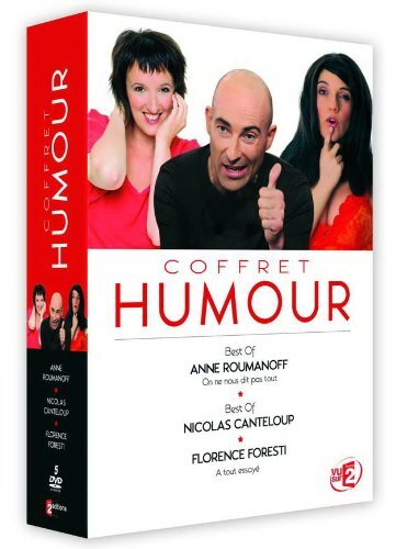 Coffret Humour-Anne Roumanoff/Nicolas Canteloup/Florence Foresti - Inconnu - DVD