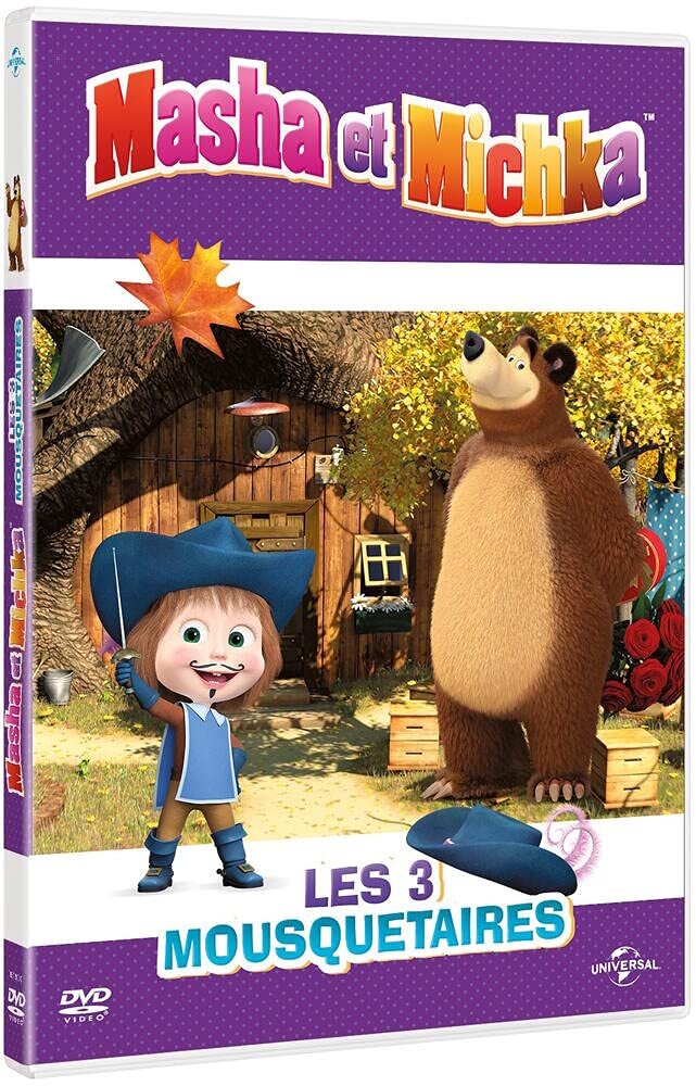 Masha et Michka-8-Les 3 Mousquetaires - Oleg Kuzovkov - DVD