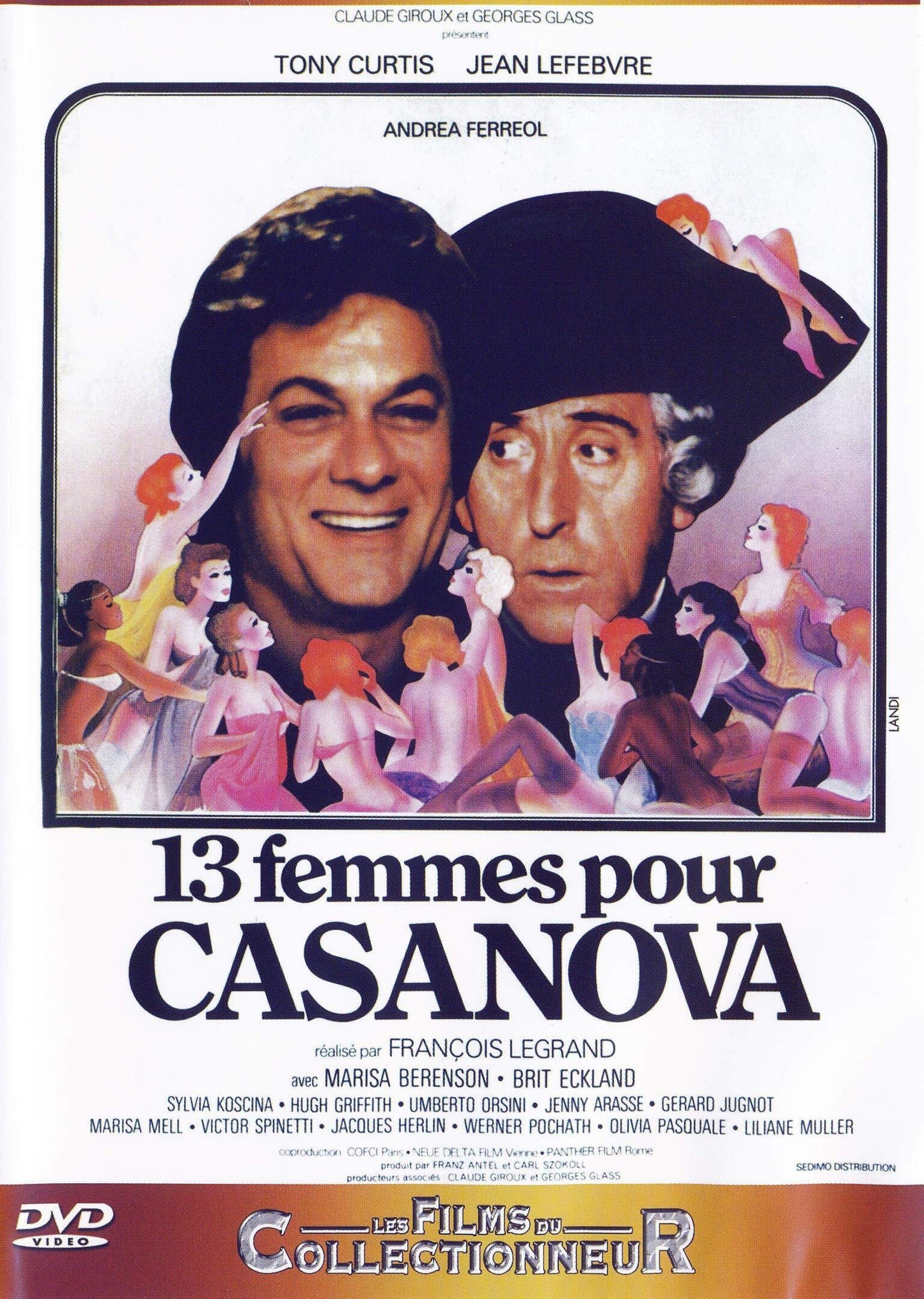 13 Femmes pour Casanova - Franz Antel - DVD