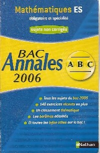 Livrenpoche : Maths Terminales ES obl. et spé. - Inconnu - Livre