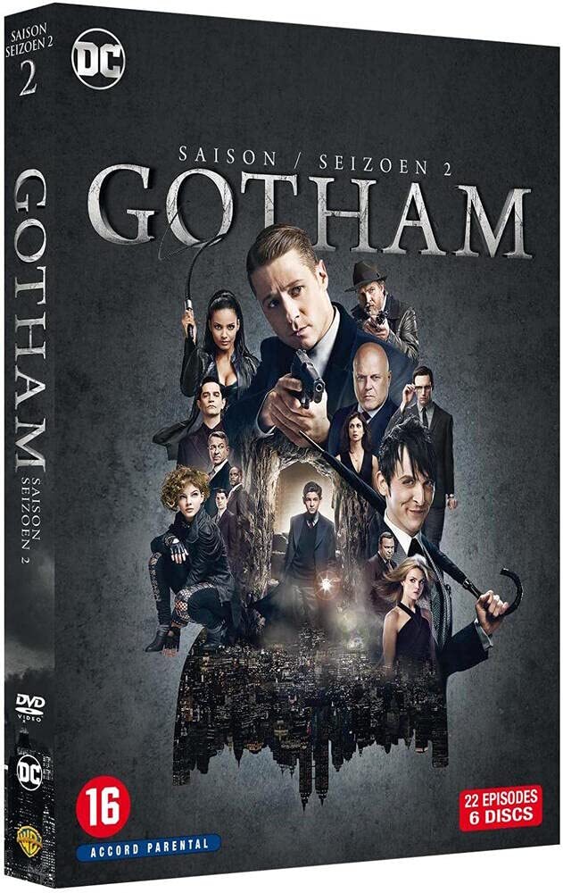 Gotham-Saison 2 - John Behring, Danny Cannon, Kenneth Fink, Paul A. Edwards, Larysa Kondracki, Bill Eagles, Jeffrey G. Hunt, Nick Copus, Oz Scott, Eagle Egilsson, Rob Bailey, T.J. Scott, Scott White, Louis Shaw Milito, John Stephens - DVD