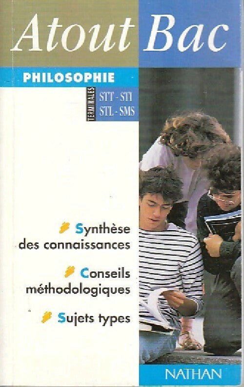 Livrenpoche : Philosophie Terminales STT, STL, STI, SMS - Inconnu - Livre