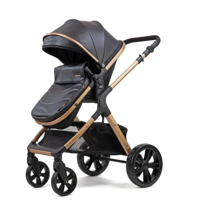 Poussette Pixini Arizona 3 en 1 noir/or -  - Divers