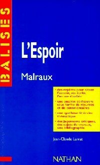 Livrenpoche : L'espoir - André Malraux - Livre