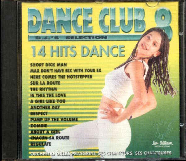 Dance club vol.8 - Gilles Pellegrini - CD