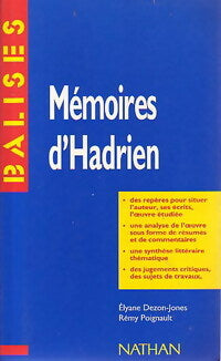 Mémoires d'Hadrien - Marguerite Yourcenar - Livre