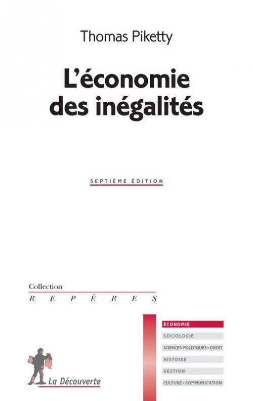 Livrenpoche : L'économie des inégalités - Thomas Piketty - Livre