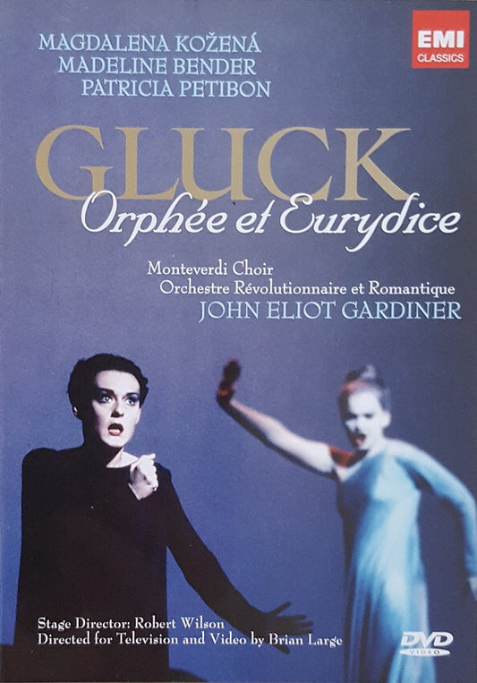 Gluck*, Magdalena Ko?ená, Madeline Bender, Monteverdi Choir*, Orchestre Révolutionnaire Et Romantique, John Eliot Gardiner ,  Giuseppe Frigeni, Robert Wilson (2) , Directed For Television And Video By - John Eliot Gardiner, Gluck, Magdalena Ko?ená, Madeline Bender, Monteverdi Choir, Orchestre Révolutionnaire Et Romantique, Giuseppe Frigeni, Robert Wilson (2), Directed For Television And Video By Brian Large - DVD