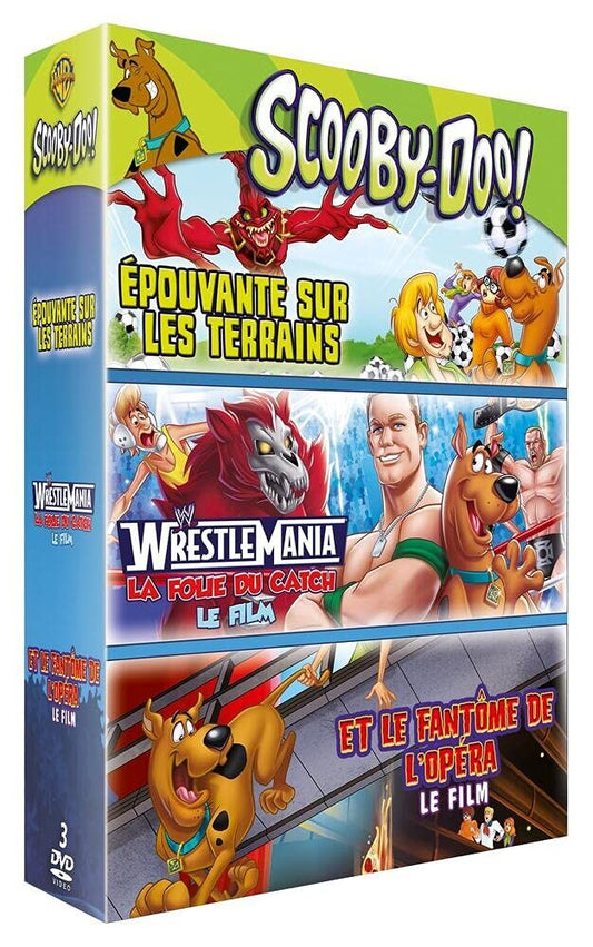 Scooby-doo : Le fantôme de l'opéra + La Folie du Catch + Épouvante sur Les terrains - Brandon Vietti - DVD