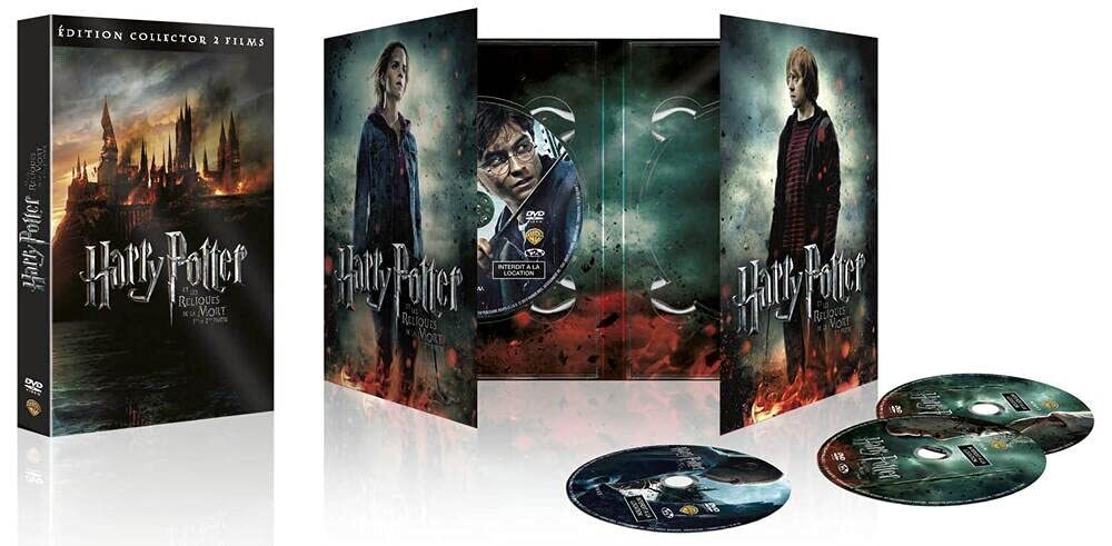 Harry Potter Et Les Reliques De La Mort - 1ère et 2ème partie - Année 7 - Le monde des sorciers de j.K. Rowling - Dvd - David Yates - DVD