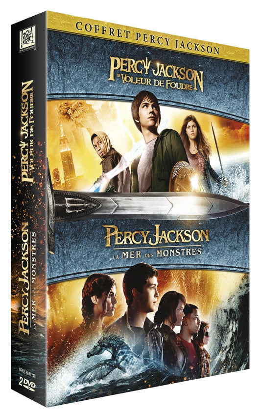 Voleur de foudre + percy jackson 2 : La mer des monstres - Thor Freudenthal, Chris Columbus - DVD