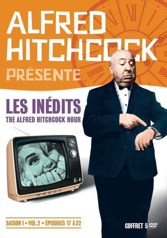Alfred Hitchcock Présente - Les inédits - Saison 1, vol. 2 - Coffret 5 dvd - Sydney Pollack, Jack Smight, James Sheldon, Robert Douglas, Joseph M. Newman, John Brahm, Alf Kjellin, Bernard Girard, Alan Crosland Jr., Charles F. Haas, Peter Graves, Herschel Daugherty, David Lowell Rich - DVD