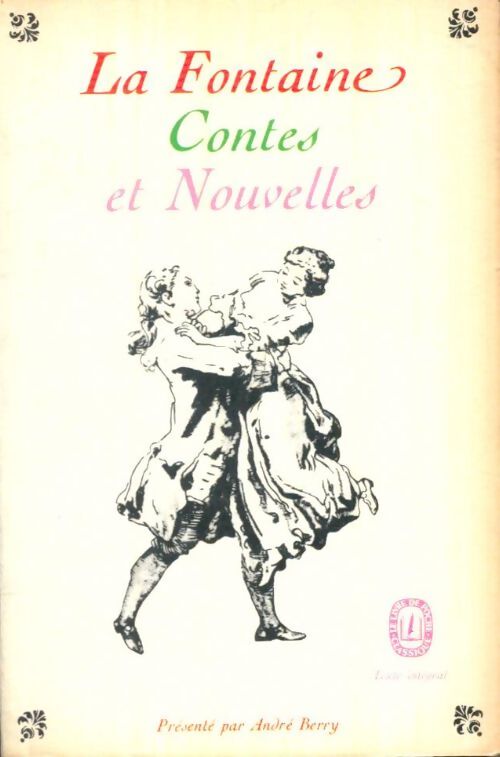 Livrenpoche : Contes et nouvelles en vers - Jean De La Fontaine - Livre