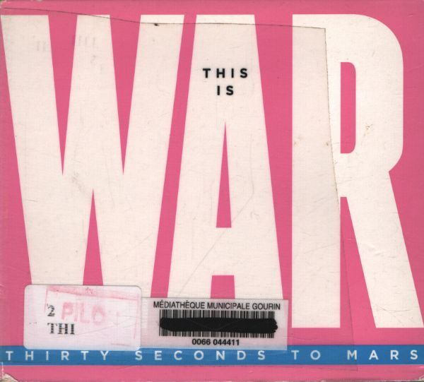 Thirty Seconds To Mars - This is war - Thirty Seconds To Mars - CD