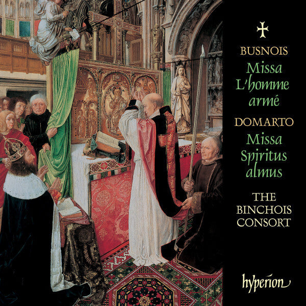 Busnois - Missa l'homme armé, missa spiritus almus - Busnois, Domarto, The Binchois Consort - CD