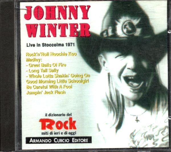 Johnny Winter - Live in stoccolma 1971 - Johnny Winter - CD