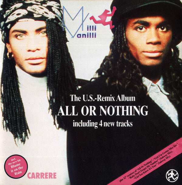 Milli Vanilli - All Or Nothing - The U.S. Remix Album - Milli Vanilli - CD