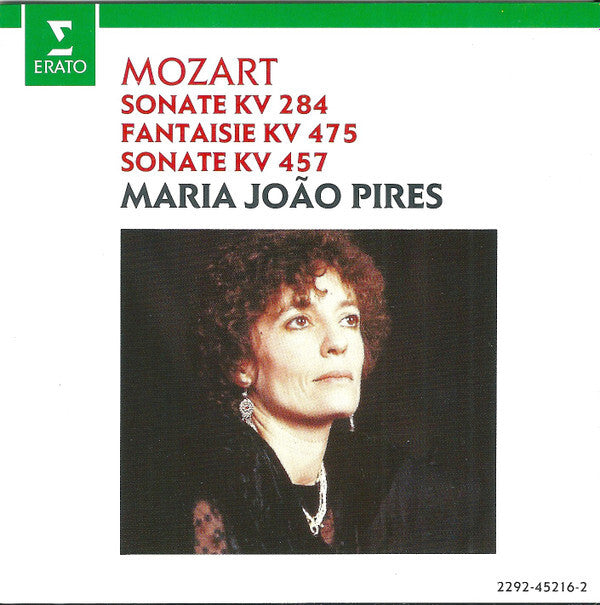 Mozart* - Maria João Pires* - Sonate KV 284 - Fantaisie KV 475 - Sonate KV 457 - Mozart - CD