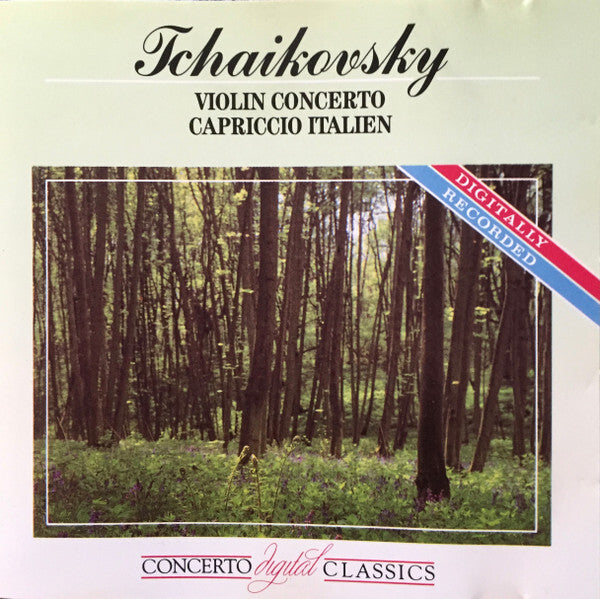 Pyotr Ilyich Tchaikovsky - Violin Concerto Capriccio Italien - Pyotr Ilyich Tchaikovsky - CD