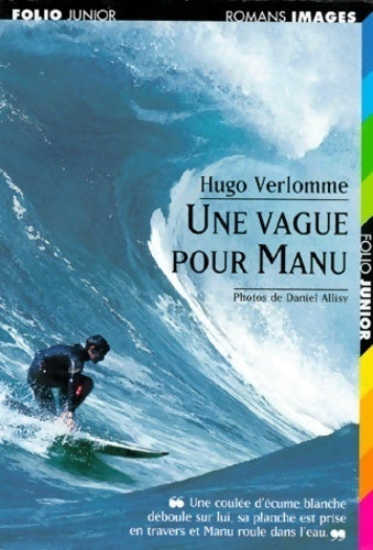 Une vague pour Manu - Hugo Verlomme -  Folio Junior - Livre