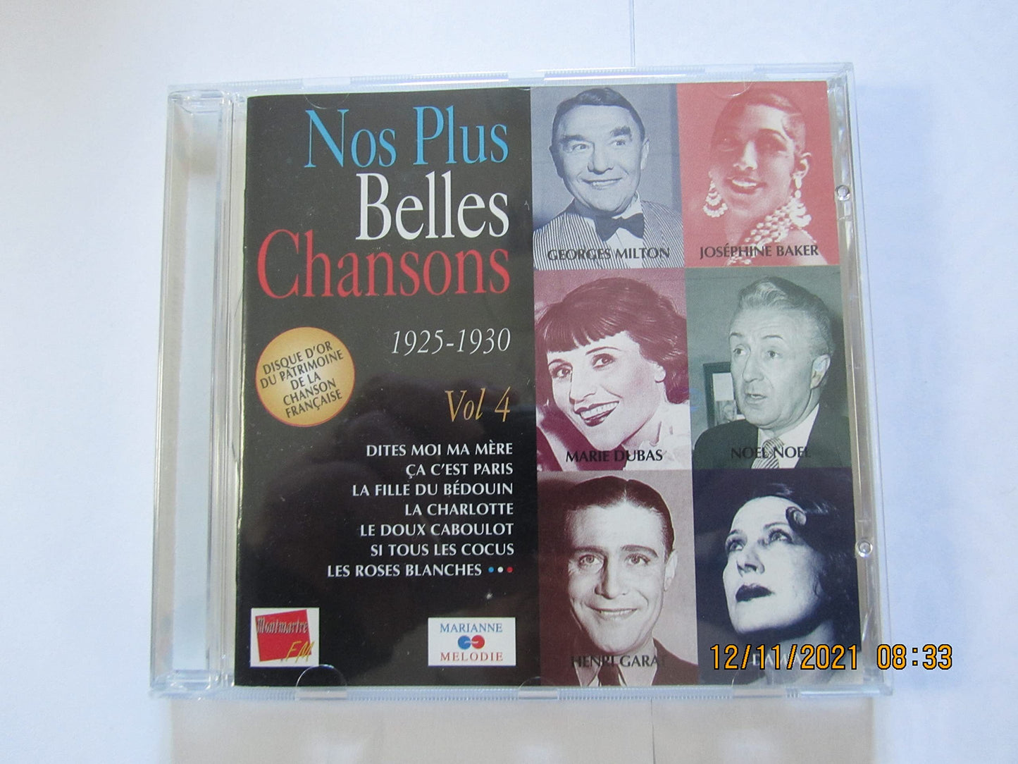 NOS PLUS BELLE CHANSONS - Vol 4 -  - CD