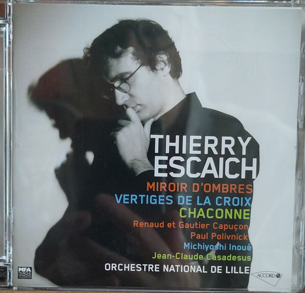 Thierry Escaich - Miroir D'ombres Vertiges de la Croix Chaconne - Thierry Escaich - CD