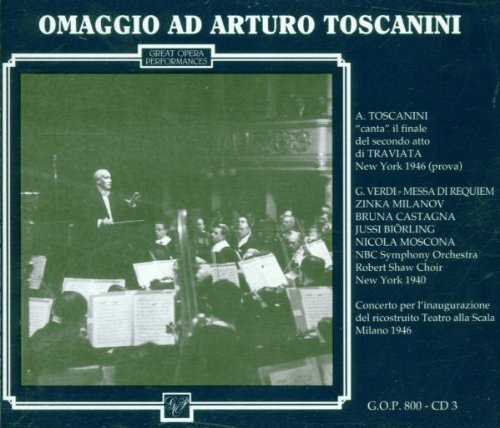 Boito, Puccini, Rossini, Verdi (Import) - Orchester & Chor Teatro Scala Milano, Toscanini (l - CD