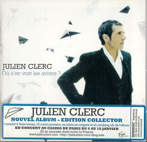 Julien Clerc - Ou S'en Vont Les Avions ? - Julien Clerc - CD