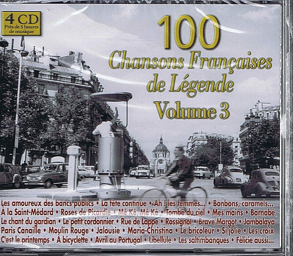 Collectif - 100 Chansons Françaises De Légende Volume 3 - Collectif - CD
