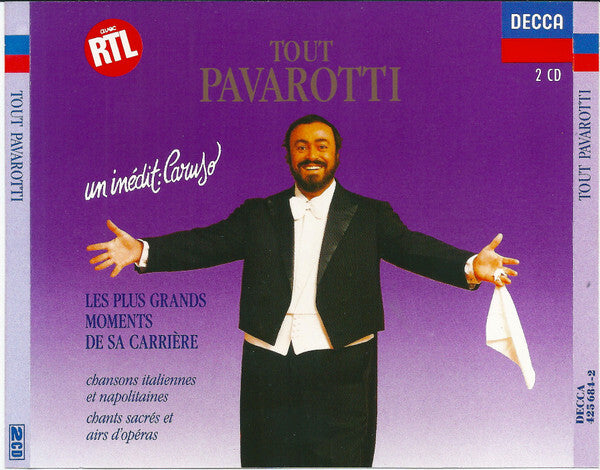 Pavarotti* - Tout Pavarotti (Les Plus Grands Moments De Sa Carrière) - Pavarotti - CD