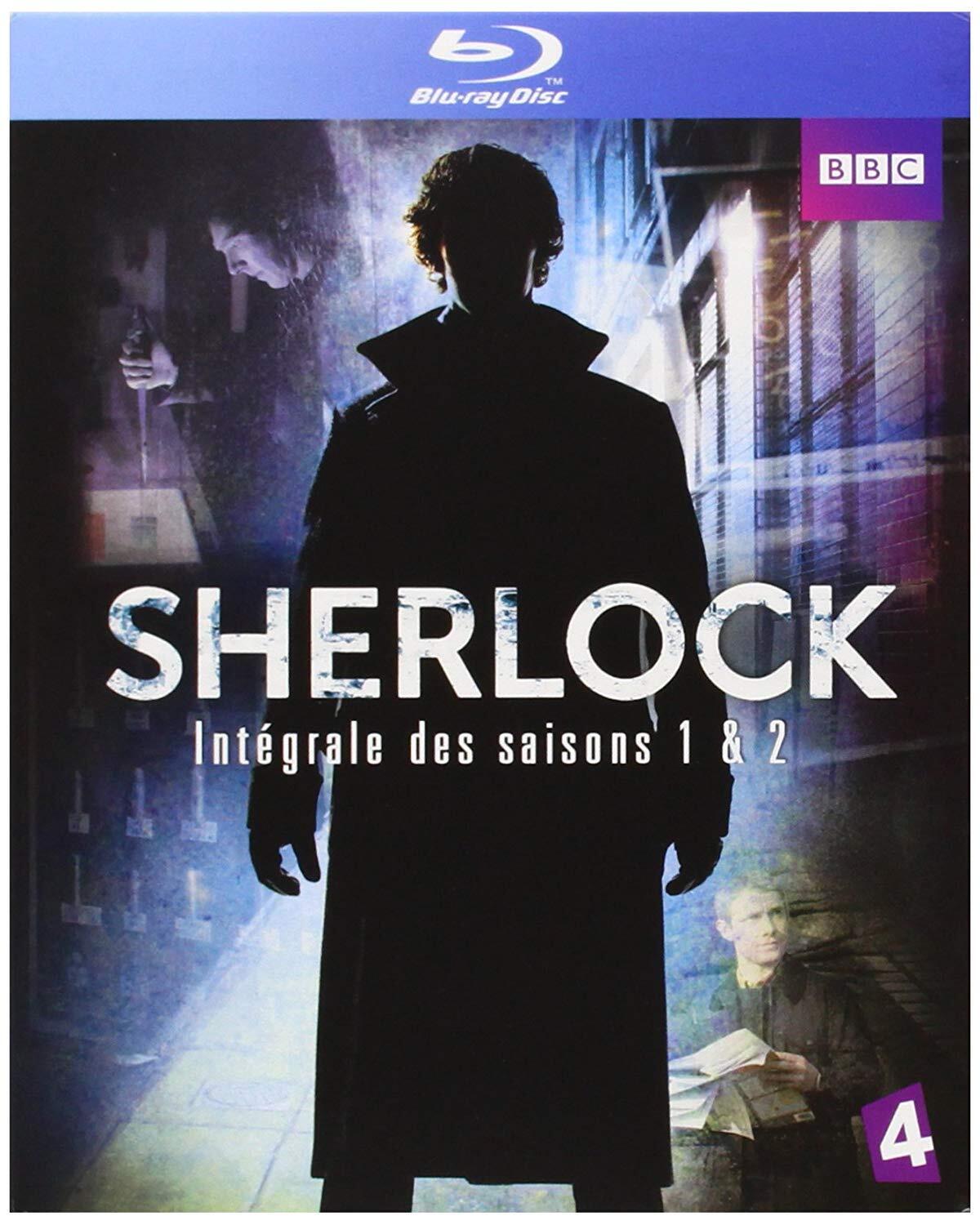 Sherlock - Intégrale des saisons 1 et 2 (Blu-ray) - Paul McGuigan, Euros Lyn, Toby Haynes - DVD