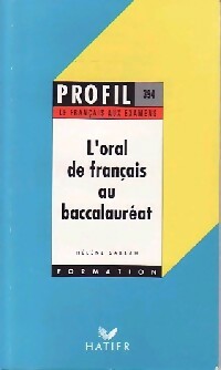 L'oral de français au baccalauréat - Aurélie Roche -  Profil - Livre
