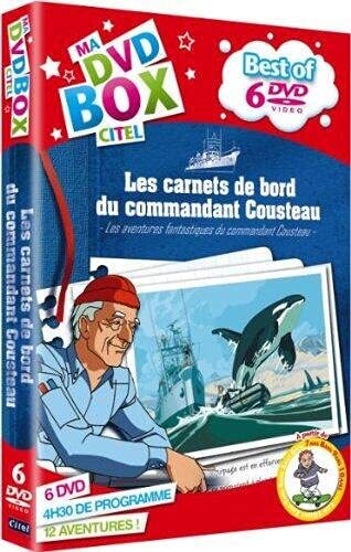 Les carnets de bord du commandant Cousteau (6 DVD) - Kisler - DVD
