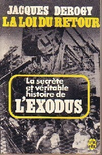 Livrenpoche : La loi du retour - Jacques Derogy - Livre