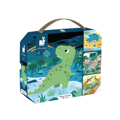 4 puzzles dinosaures -  - jeuSociete