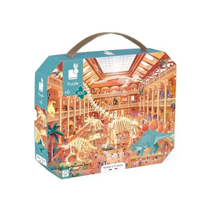 Puzzle enfant musée d'histoire naturelle 100 pièces -  - jeuSociete