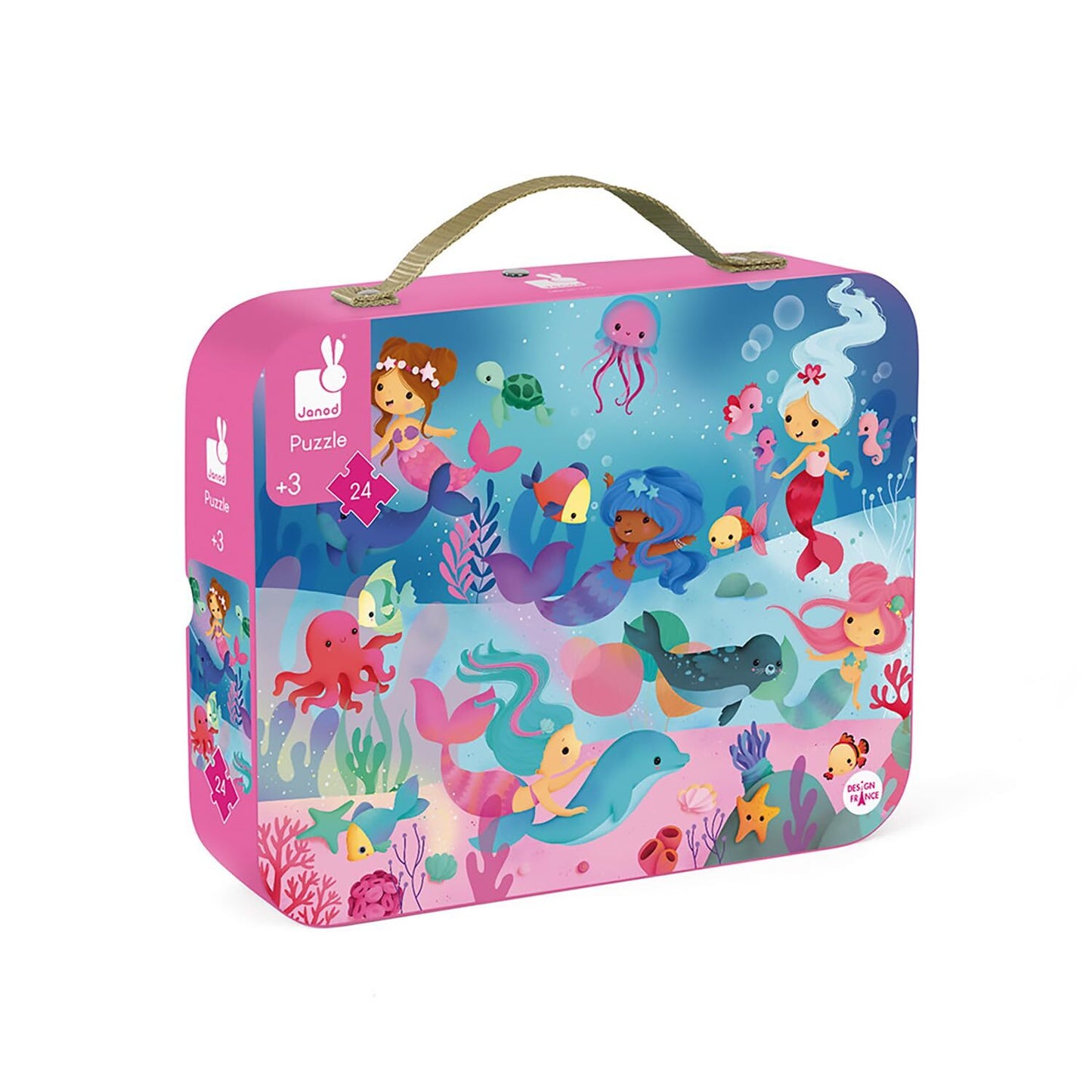 Puzzle enfant sirènes 24 pièces -  - jeuSociete
