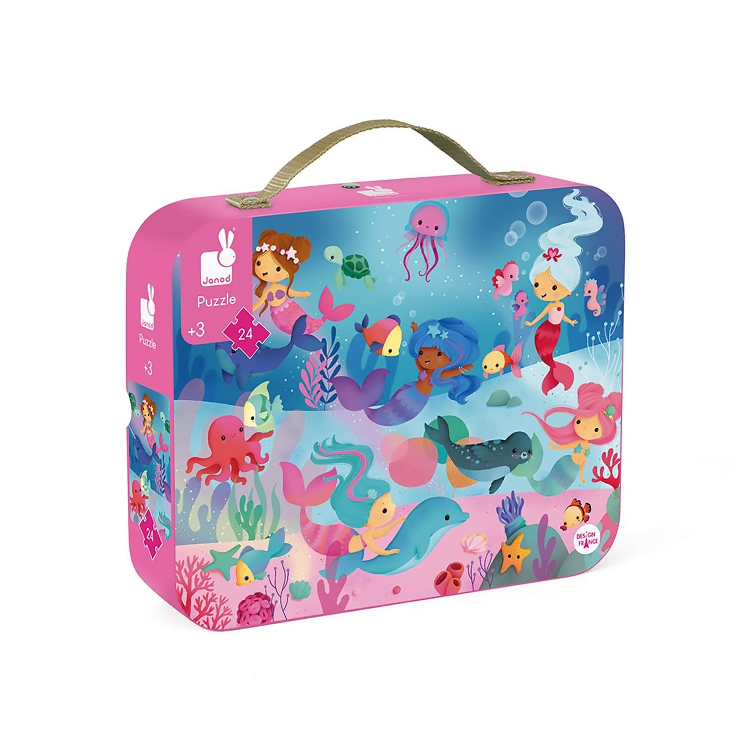 Puzzle enfant sirènes 24 pièces -  - jeuSociete