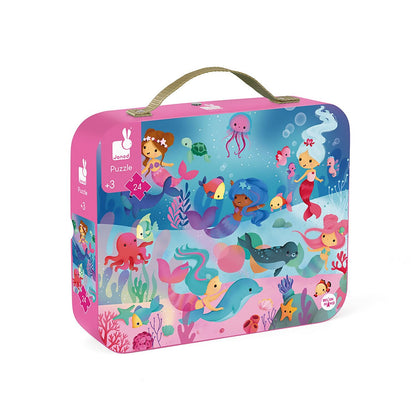 Puzzle enfant sirènes 24 pièces -  - jeuSociete