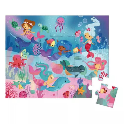 Puzzle enfant sirènes 24 pièces -  - jeuSociete